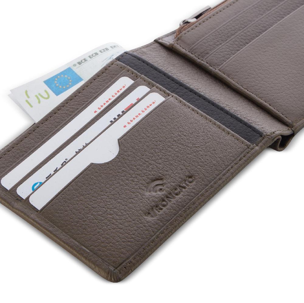 Roncato Portafoglio con portamonete alaska greige Negozio Online Roncato Promozione