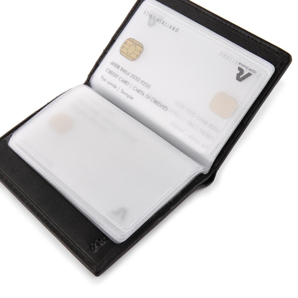 Roncato Porta carte di credito pascal nero Negozio Online Roncato In Vendita