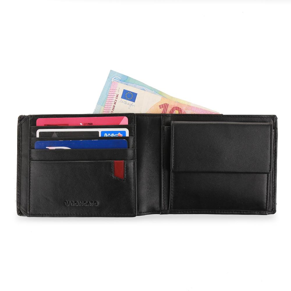 Roncato Portafoglio pascal nero Negozio Online Roncato Italy