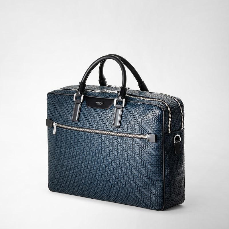 Serapian Borsa business scomparto stepan blu oceano-nero Negozio