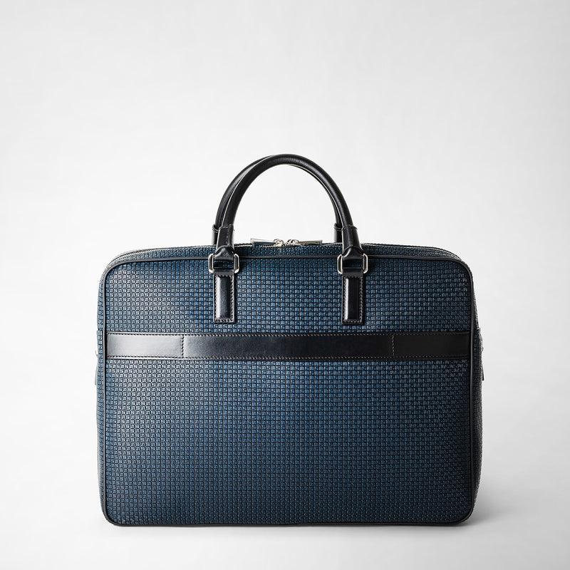 Serapian Borsa business scomparto stepan blu oceano-nero Negozio