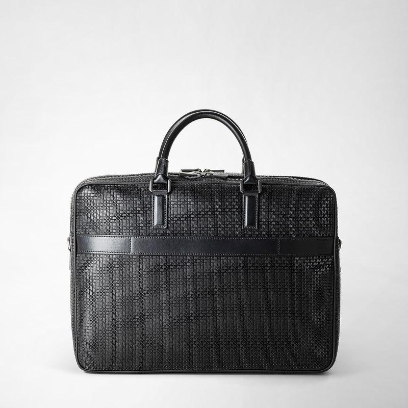 Serapian Borsa business doppio scomparto stepan eclissi In Saldo