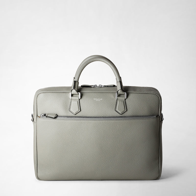 Serapian BORSA BUSINESS SLIM IN PELLE CACHEMIRE 2025