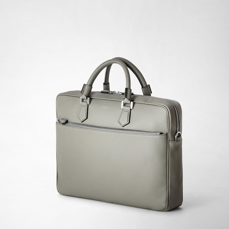 Serapian BORSA BUSINESS SLIM IN PELLE CACHEMIRE 2025