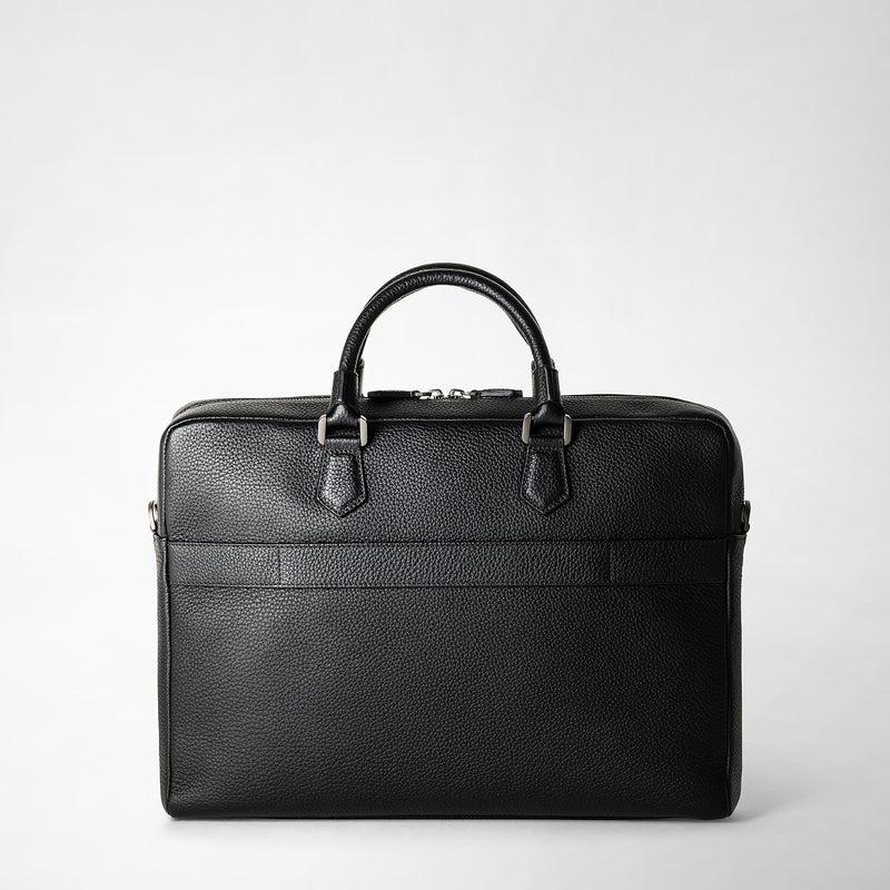 Serapian Borsa business quattordici in pelle cachemire Italy