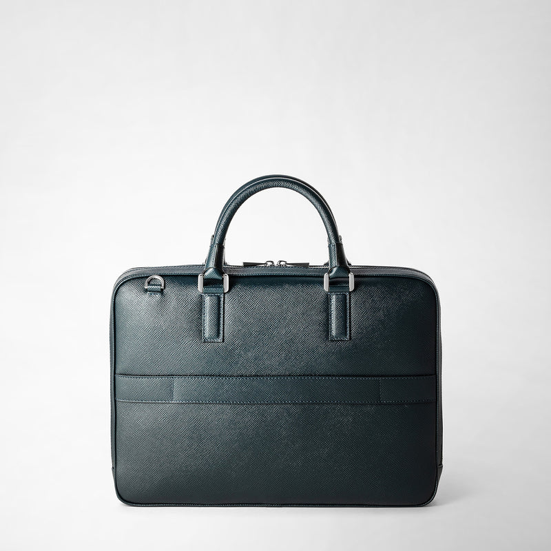 Serapian Borsa business extra slim in pelle evoluzione blu navy I Più Venduti