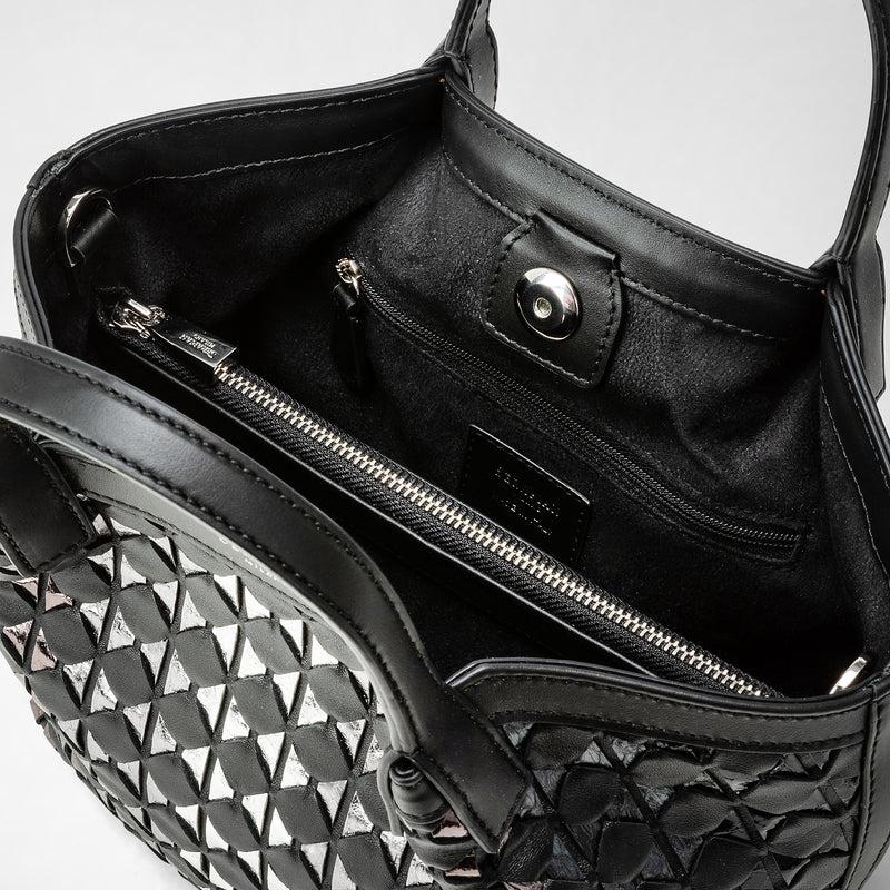 Serapian BORSA SECRET MINI IN MOSAICO ED ELAPHE Moda