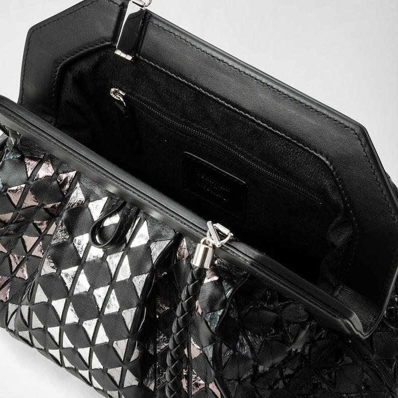 Serapian CLUTCH SECRET IN MOSAICO ED ELAPHE 2025