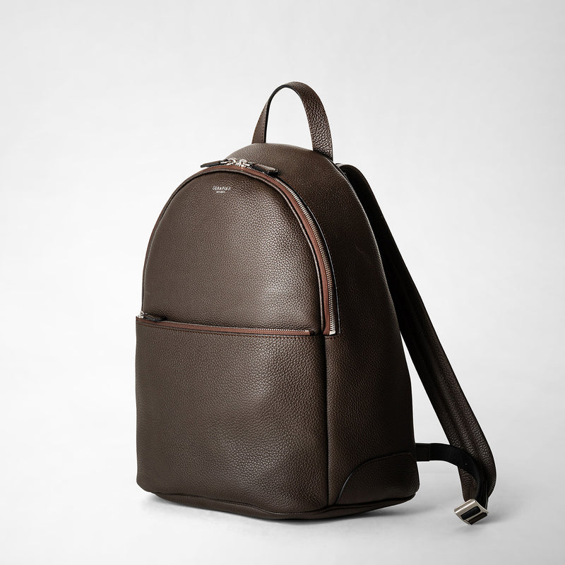 Serapian Backpack in cachemire leather espresso Acquista Ora