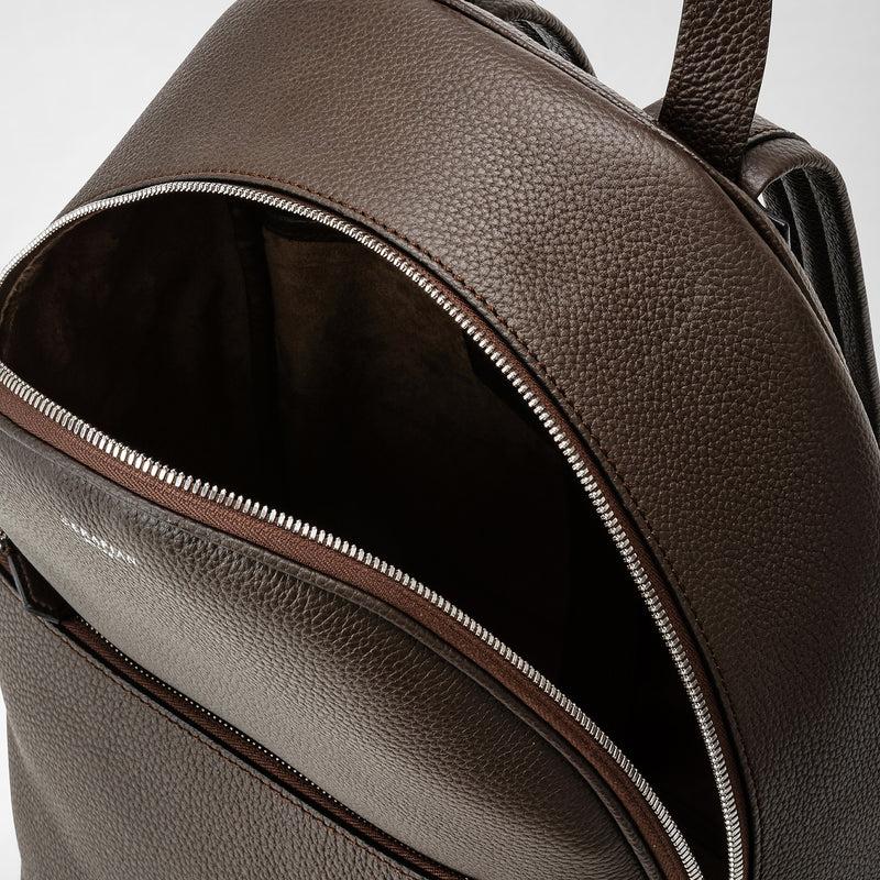 Serapian Backpack in cachemire leather espresso Acquista Ora