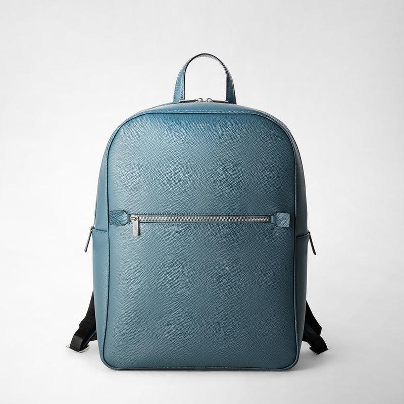 Serapian Zaino in pelle evoluzione blu avio