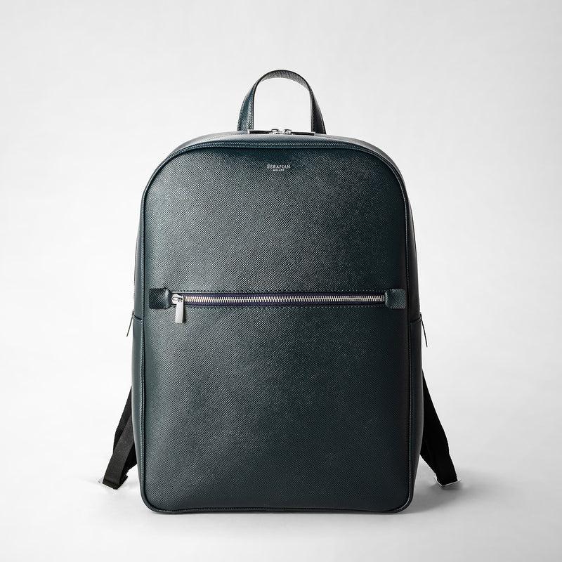 Serapian Zaino in pelle evoluzione blu navy Prezzo Ridotto