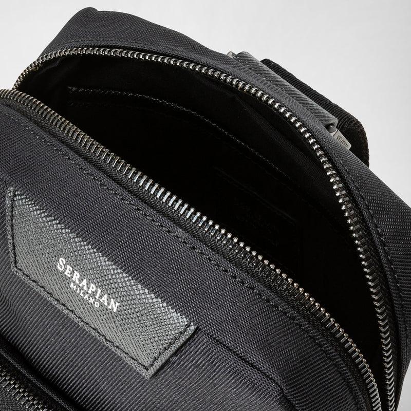 Serapian Sling bag recycled twill evoluzione eclipse black Online