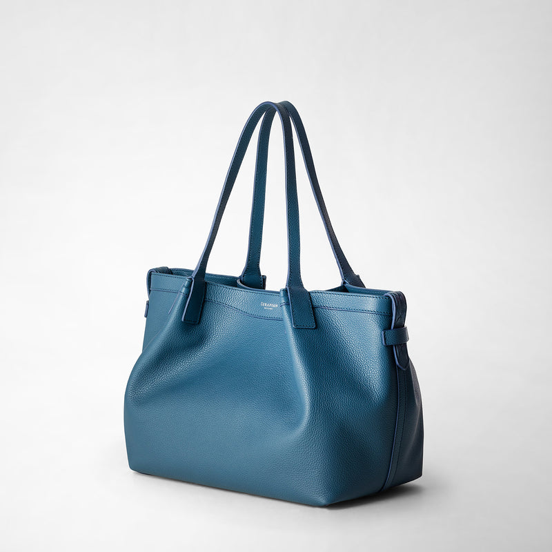 Serapian TOTE BAG SECRET PICCOLA IN PELLE RUGIADA Italy