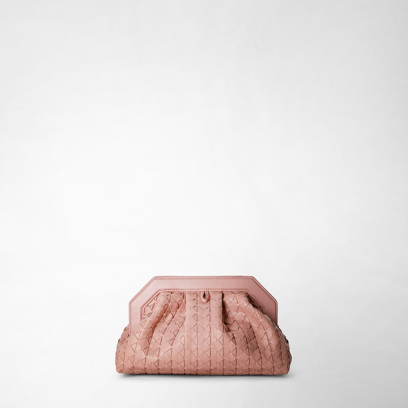 Serapian Clutch secret in mosaico blush Spedizione Gratuita