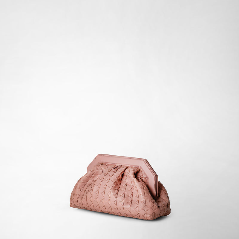 Serapian Clutch secret in mosaico blush Spedizione Gratuita