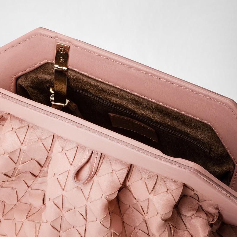 Serapian Clutch secret in mosaico blush Spedizione Gratuita
