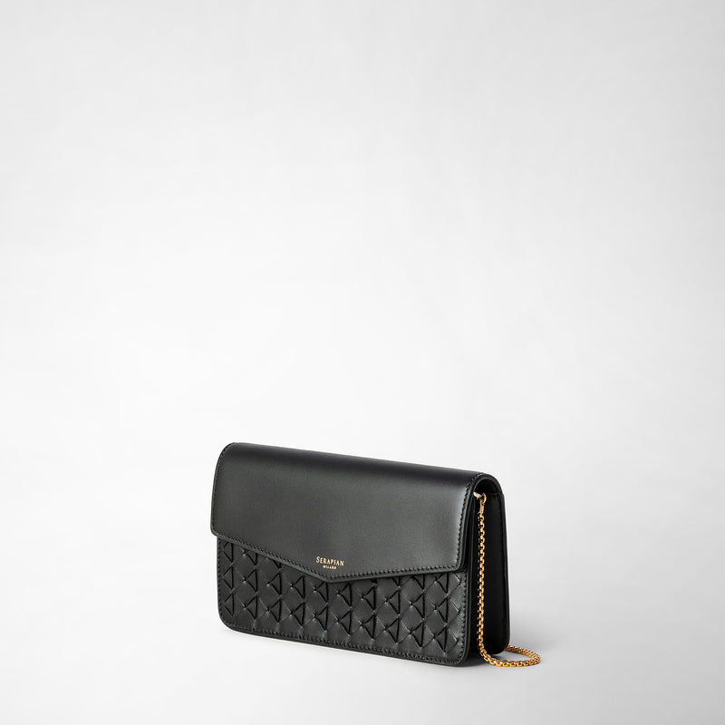 Serapian CLUTCH CON CATENA IN MOSAICO Soddisfazione Garantita