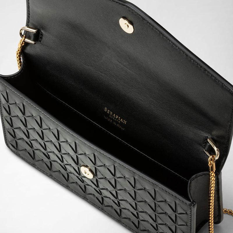 Serapian CLUTCH CON CATENA IN MOSAICO Soddisfazione Garantita
