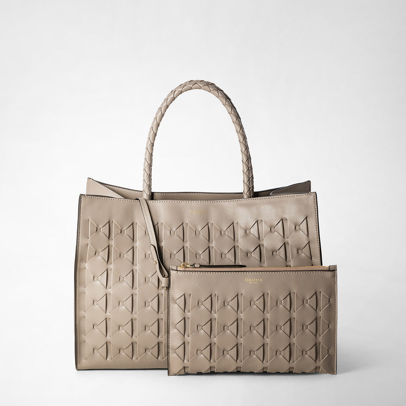 Serapian 1928 tote bag in mosaico sahara Acquista Ora