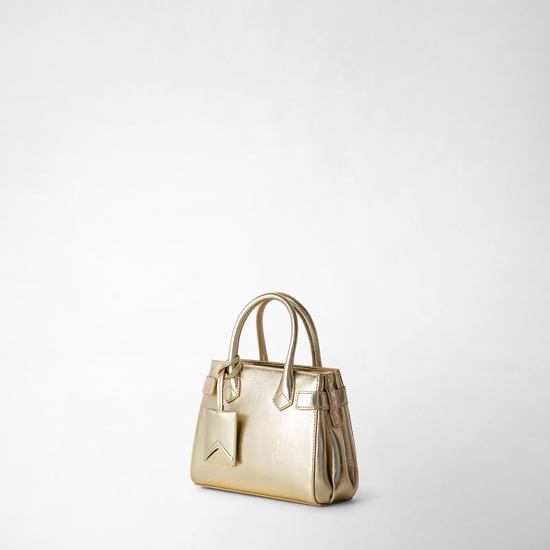 Serapian BORSA A MANO MINI MELINÉ IN PELLE SETA Novità