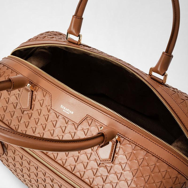 Serapian Travel bag in mosaico tan Online