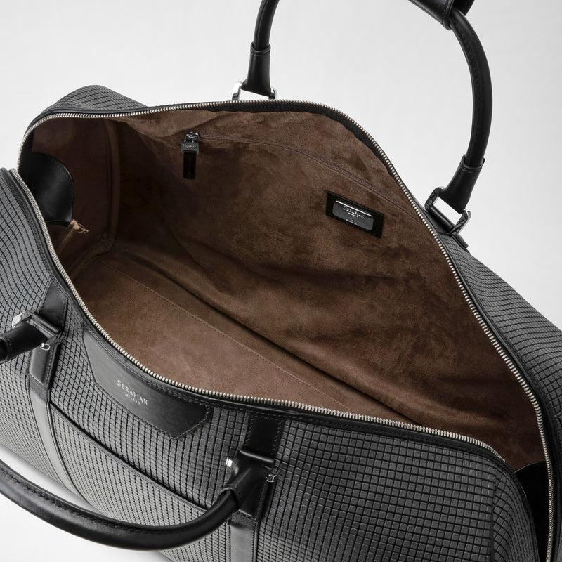 Serapian Borsa da viaggio in stepan asfalto-nero Qualità