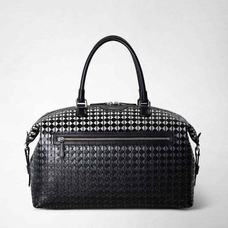 Serapian Travel bag in mosaico chiaroscuro Qualità Garantita