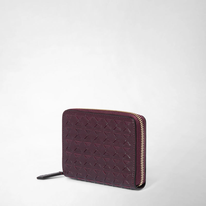 Serapian PORTAFOGLIO MINI CON ZIP IN MOSAICO Economico