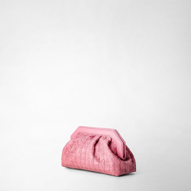 Serapian Secret clutch bag in mosaico petal Offerta