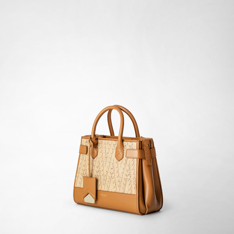 Serapian BORSA A MANO MELINÉ IN RAFFIA Online