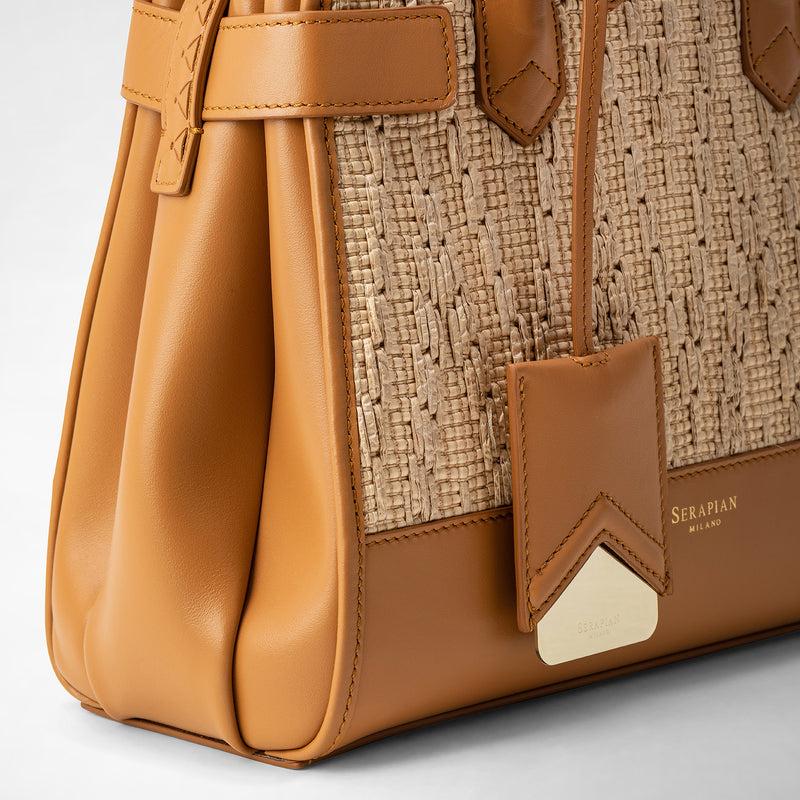 Serapian BORSA A MANO MELINÉ IN RAFFIA Online