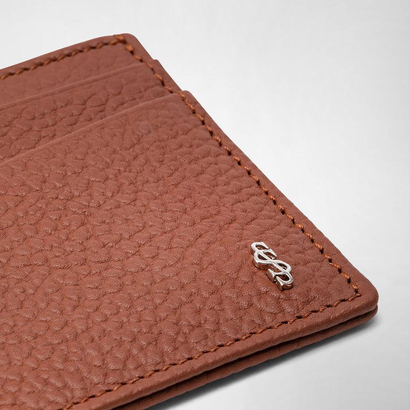 Serapian PORTACARTE PER 4 CARTE IN PELLE CACHEMIRE Saldi Di Fabbrica