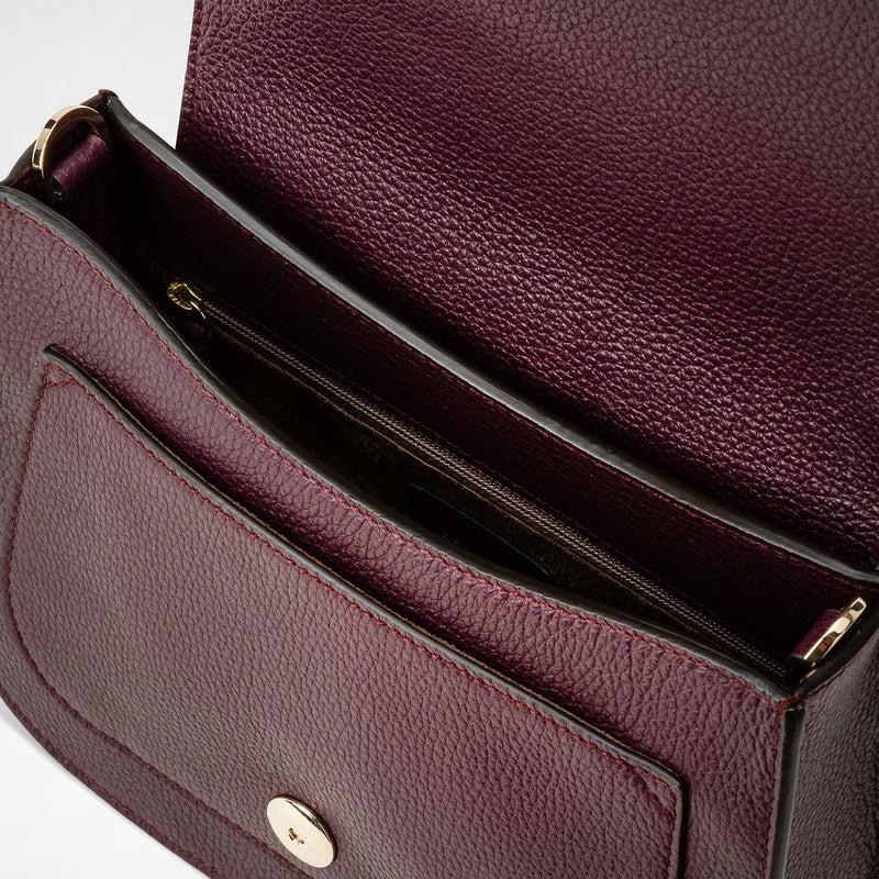 Serapian BORSA LUNA CROSSBODY IN PELLE RUGIADA Promozione