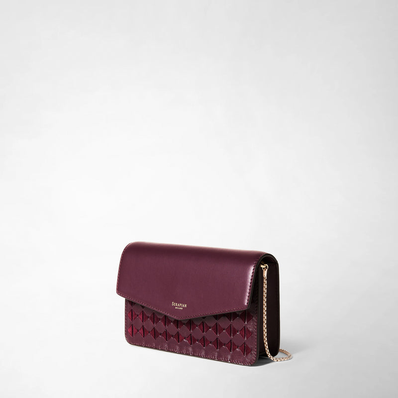 Serapian CLUTCH CON CATENA IN MOSAICO Soddisfazione Garantita