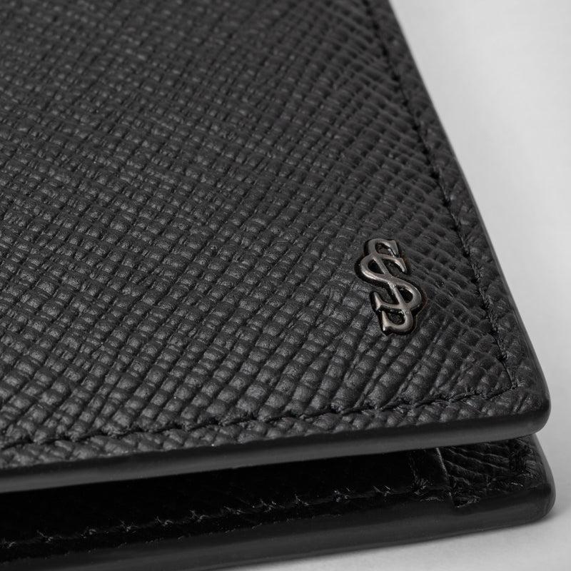 Serapian Portafoglio con portamonete pelle evoluzione nero Sconto