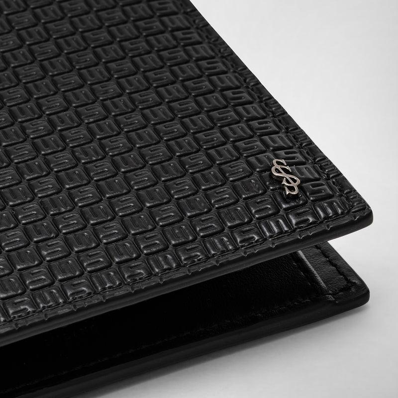Serapian Portafoglio per 4 carte di Ardavasr in stepan nero Online