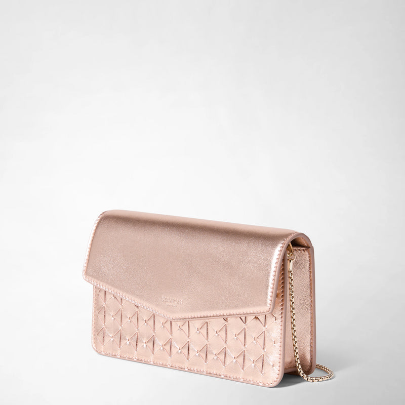 Serapian CLUTCH CON CATENA IN MOSAICO Nuova