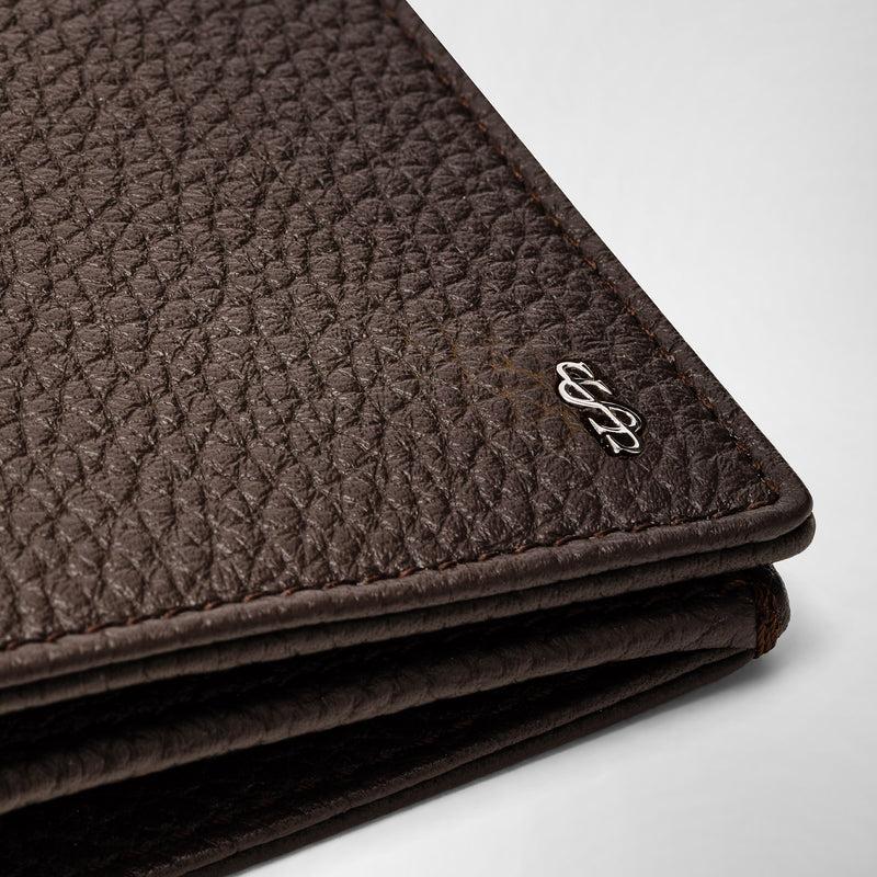 Serapian Portafoglio allungato in pelle cachemire espresso Cyber Monday