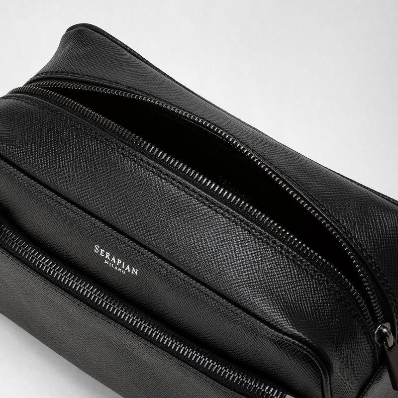 Serapian Wash bag recycled twill evoluzione eclipse black I Più Venduti