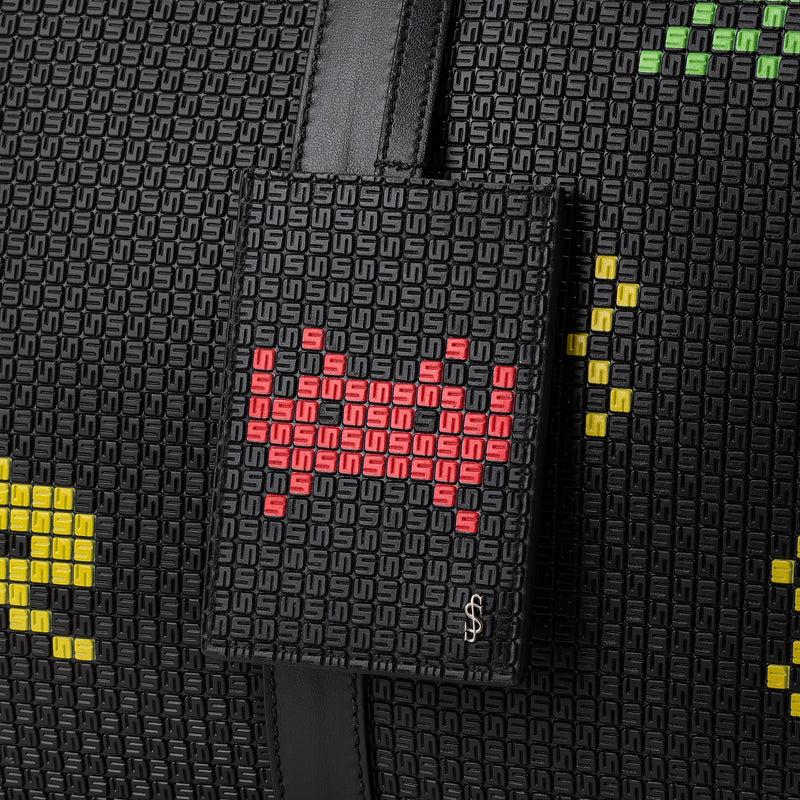 Serapian Targhetta per indirizzo in stepan nero space invaders Only for today