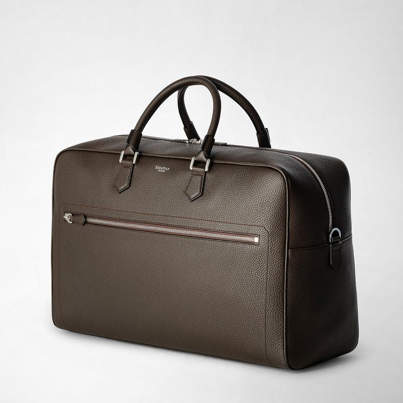 Serapian WEEKENDER MEDIA IN PELLE CACHEMIRE Black Friday Prezzi