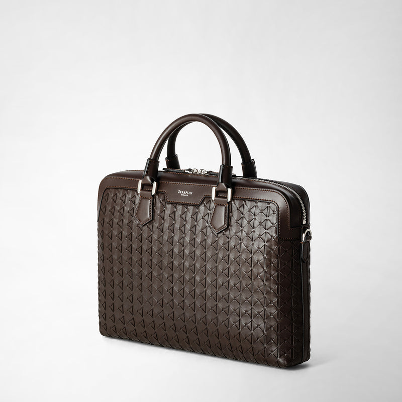 Serapian BORSA BUSINESS EXTRA SLIM IN MOSAICO Duty-free