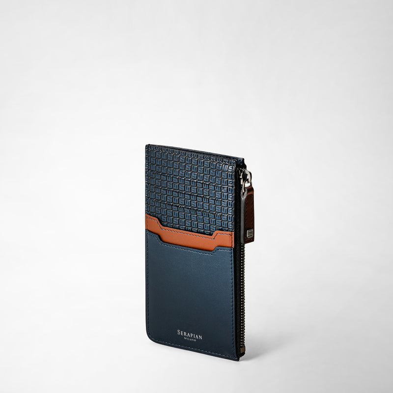 Serapian PORTACARTE CON ZIP IN STEPAN 72 Vendita