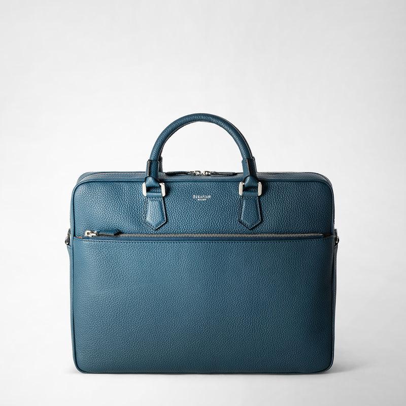Serapian BORSA BUSINESS SLIM IN PELLE CACHEMIRE Qualità Garantita
