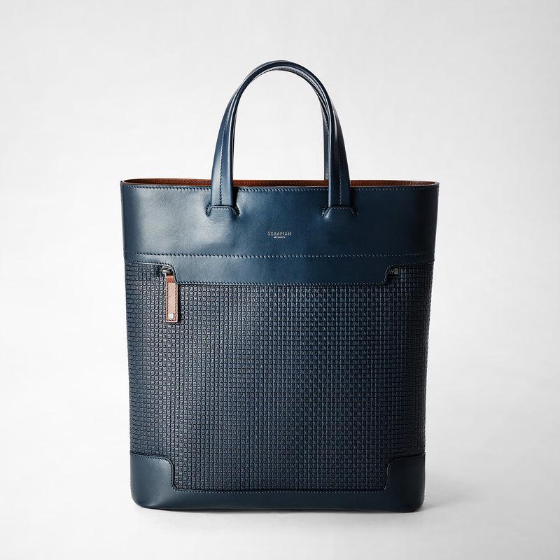 Serapian TOTE BAG VERTICALE IN STEPAN 72 Affare Del Giorno