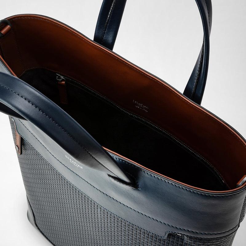 Serapian TOTE BAG VERTICALE IN STEPAN 72 Affare Del Giorno