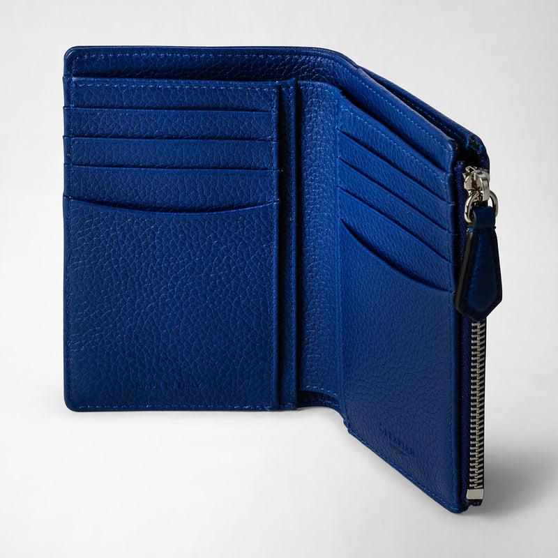Serapian PORTAFOGLIO VERTICALE CON ZIP IN PELLE CACHEMIRE Convenienza