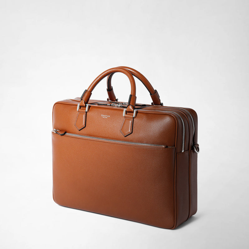 Serapian BORSA BUSINESS GRANDE IN PELLE CACHEMIRE Moda