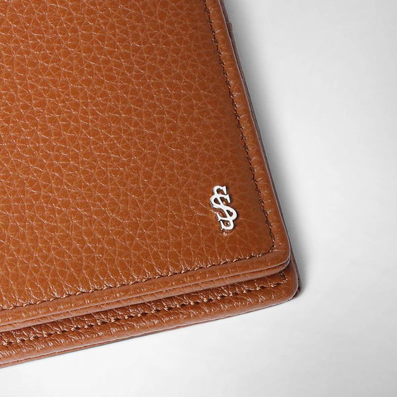 Serapian PORTAFOGLIO PER 4 CARTE CON PORTAMONETE IN PELLE CACHEMIRE Offerta speciale